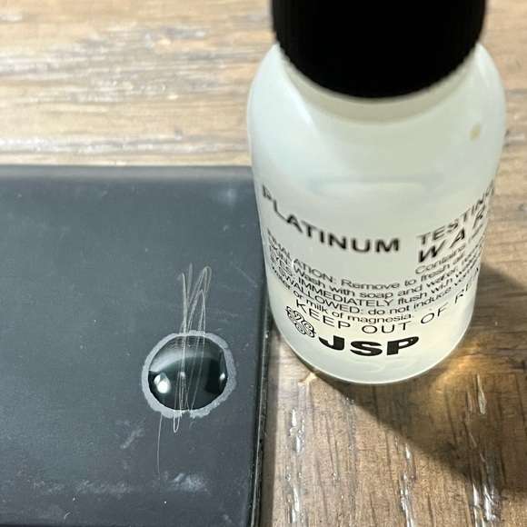 Pyrope Garnet Vintage Handmade Edwardian 10K Gold over Platinum Waterfall Brooch - Picture 14 of 16